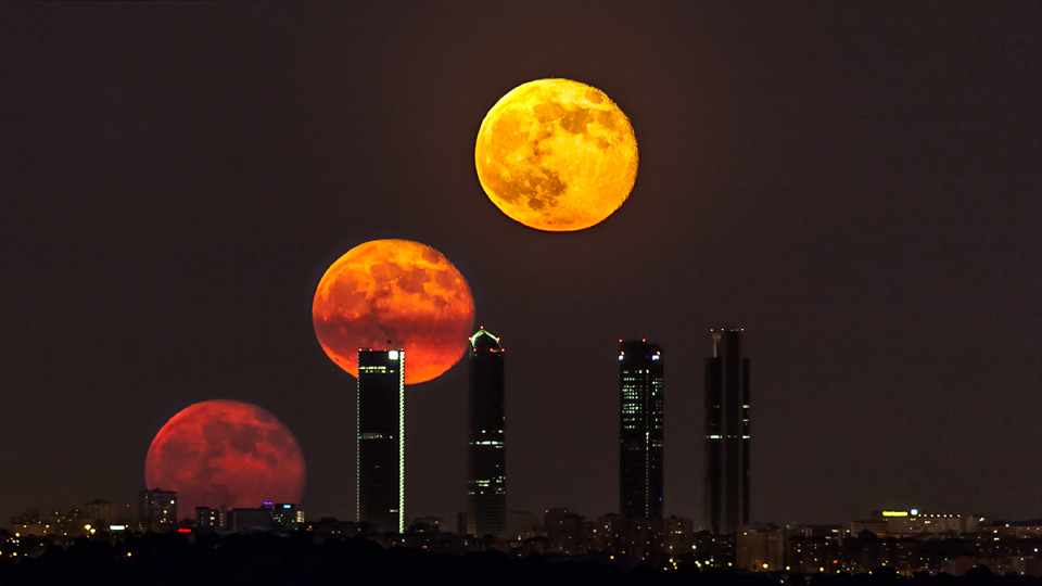 fotografiar la luna llena